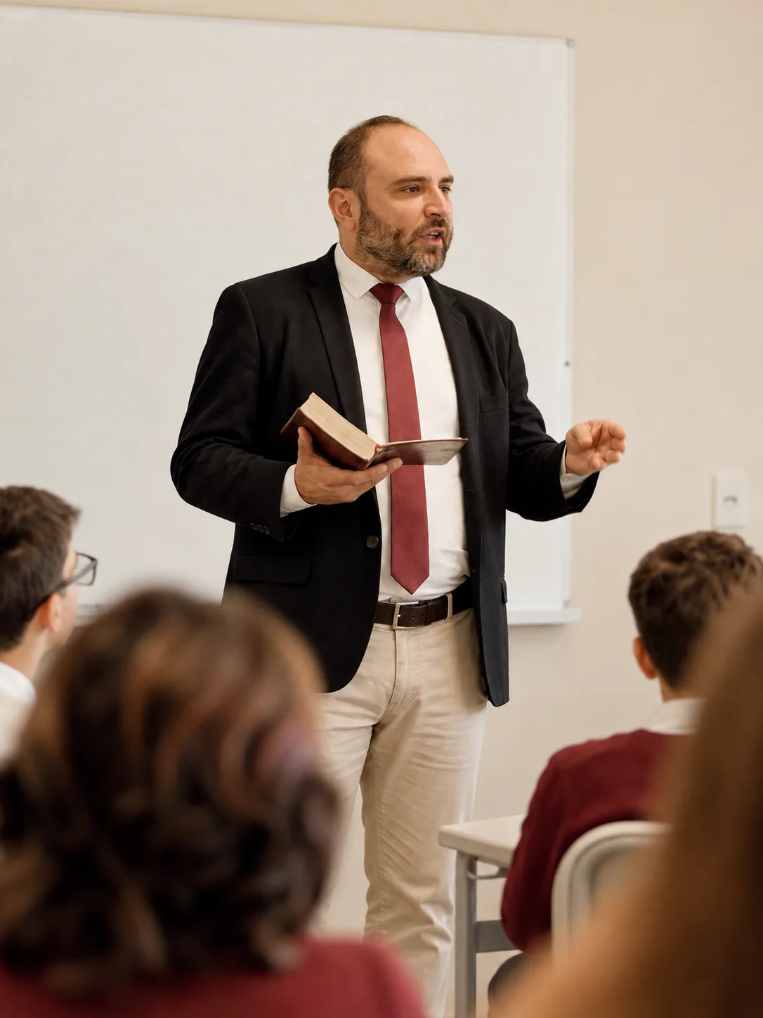 Liderança Virtus em reunião